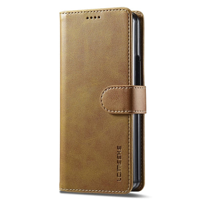 Z Fold 6 Wallet Case - LC.IMEEKE - Cognac