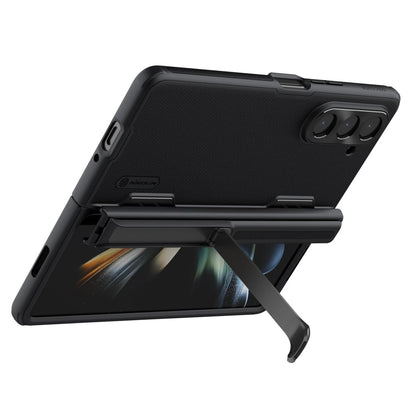 Z Fold 5 Super Frosted Shield Case with Kickstand - Black