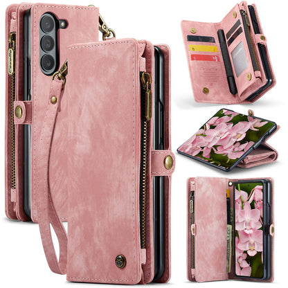 Z Fold 6 Multi-slot Wallet Case - CaseMe - Pink