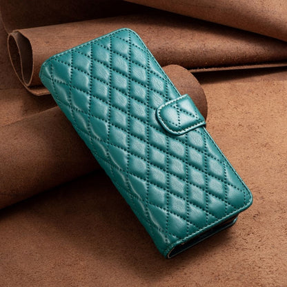 Z Fold 4 Wallet Case - Quilted Green