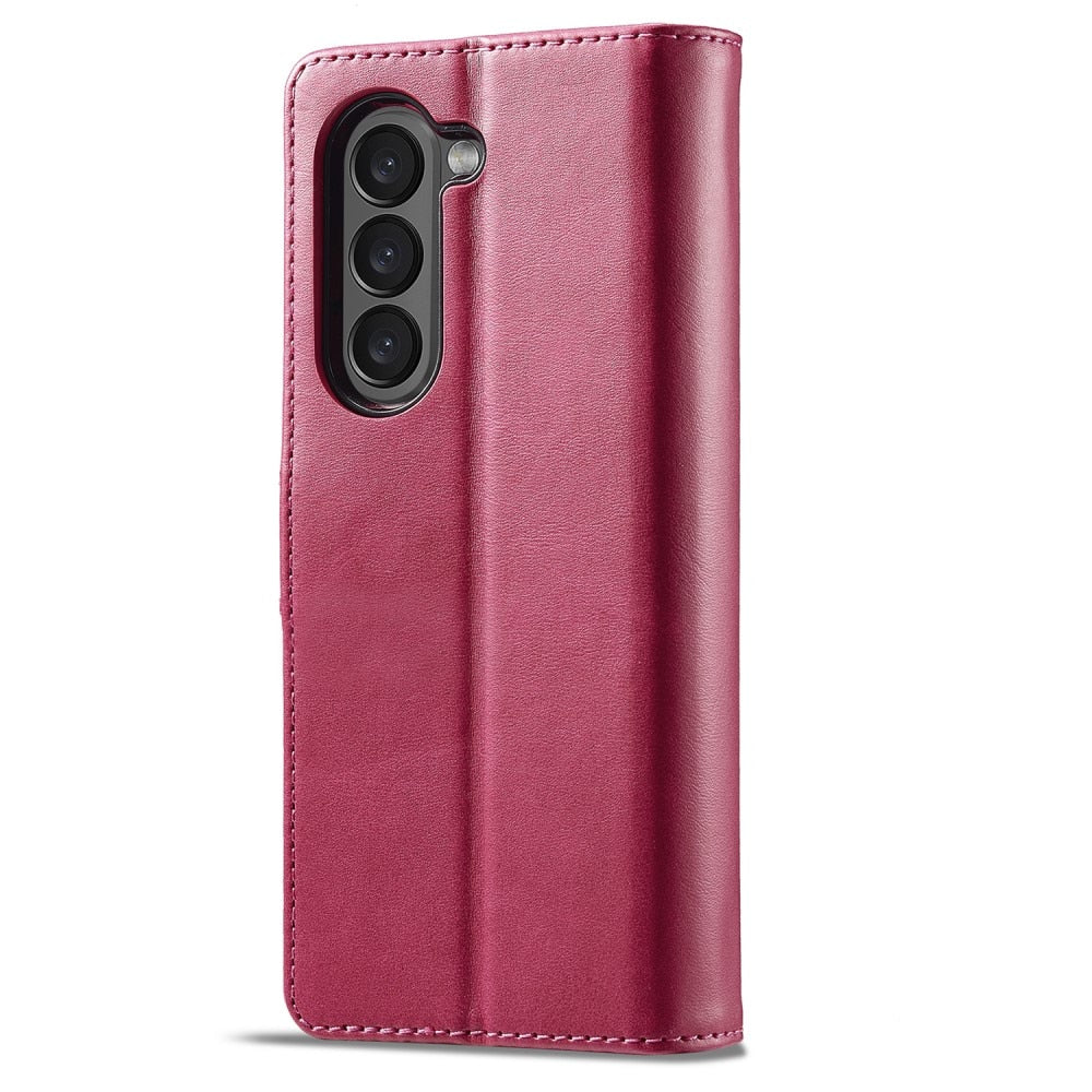 Z Fold 5 Wallet Case - Pink