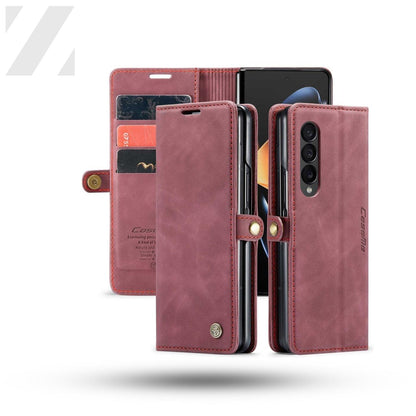 Z Fold 4 Slim Wallet Case - Red by CaseMe