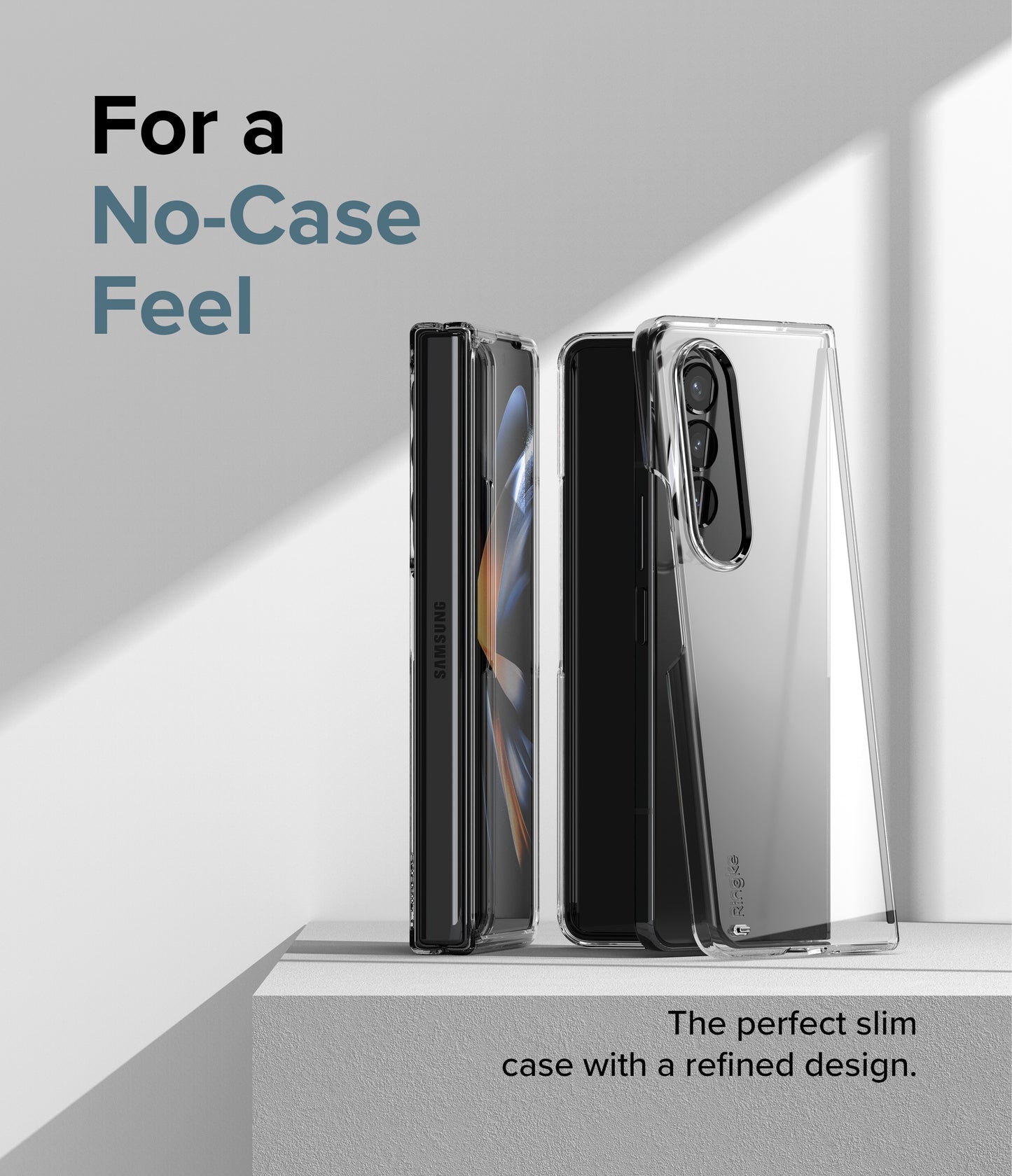 Z Fold 4 Slim Case - Clear