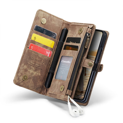 Z Fold 6 Multi-slot Wallet Case - CaseMe - Brown