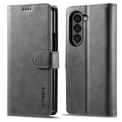 Z Fold 5 Wallet Case - Grey