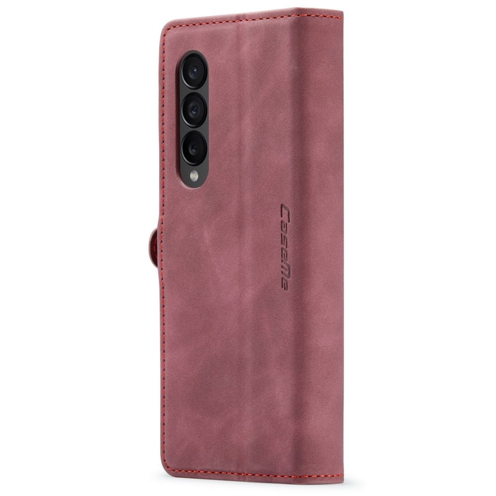 Z Fold 4 Slim Wallet Case - Red by CaseMe