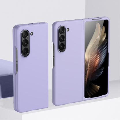 Z Fold 5 Rubberized Case - Purple