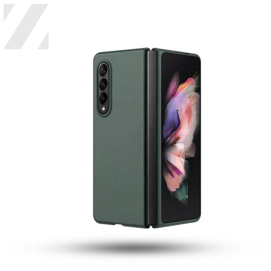 Z Fold 4 Rubberized Hard Case - Green