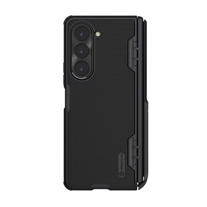 Z Fold 5 Super Frosted Shield Case with Kickstand - Black