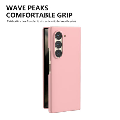 Z Fold 6 Rubberized Hard Case - Pink