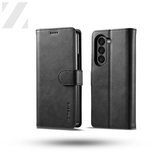 Z Fold 5 Wallet Case - Black