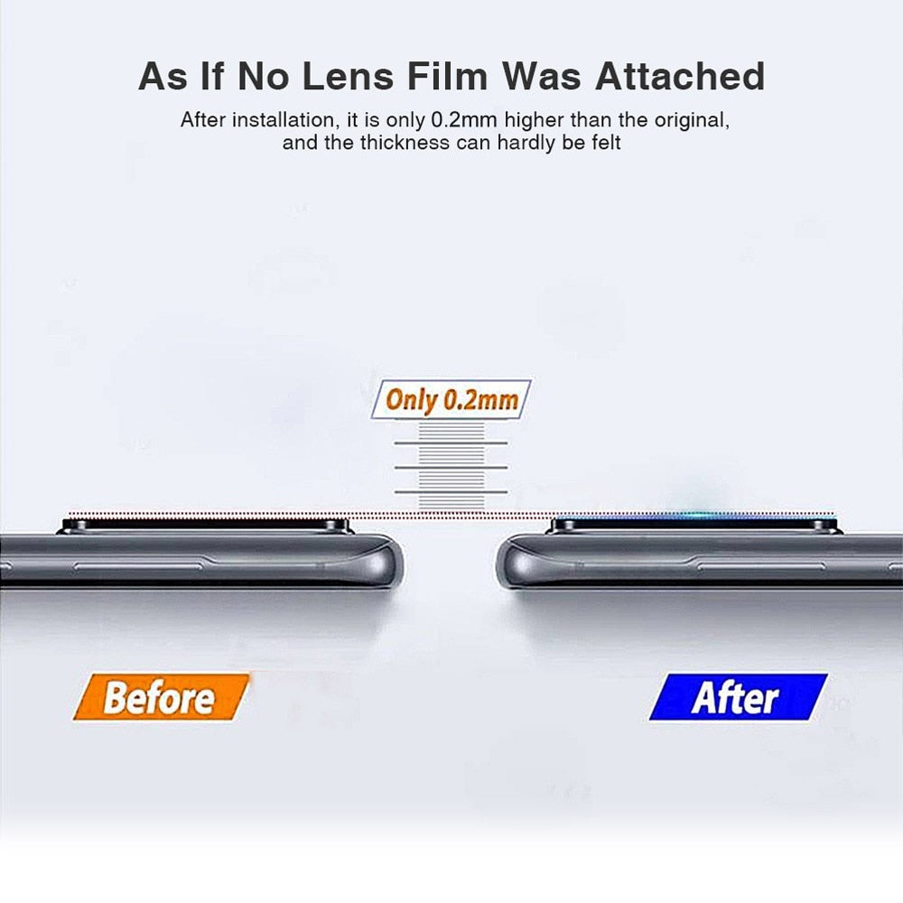 Z Fold 4 Tempered Glass Lens Protector - Gold