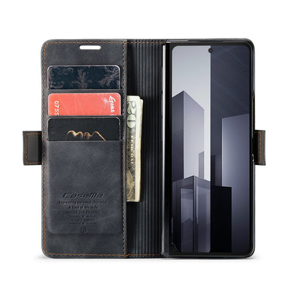 Z Fold 6 Slim Wallet Case - CaseMe - Black