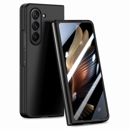 Z Fold 5 Hard Case - Black with Screen Protector