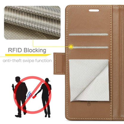 Z Fold 5 RFID Wallet Case - Brown