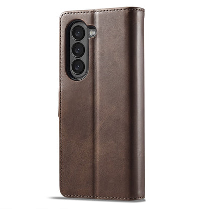 Z Fold 6 Wallet Case - LC.IMEEKE - Brown