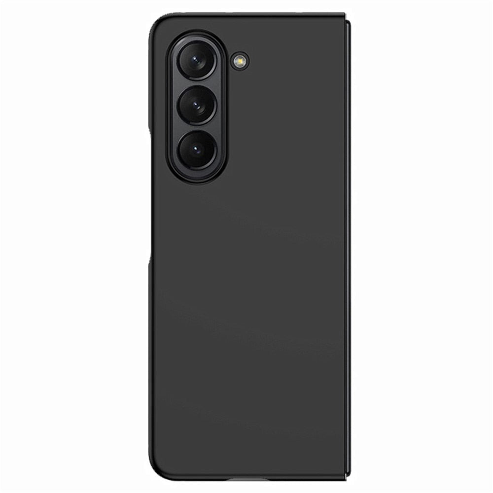 Z Fold 5 Hard Case - Black with Screen Protector