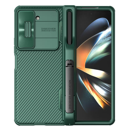 Z Fold 5 CamShield & S-Pen Holder Case - Green