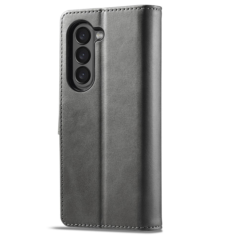 Z Fold 5 Wallet Case - Grey