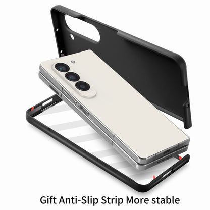 Z Fold 5 Hard Case - Black with Screen Protector