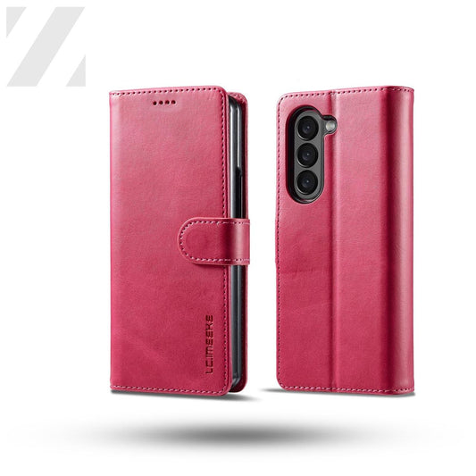 Z Fold 5 Wallet Case - Pink