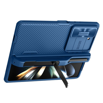 Z Fold 5 CamShield Case & S-Pen Holder - Blue