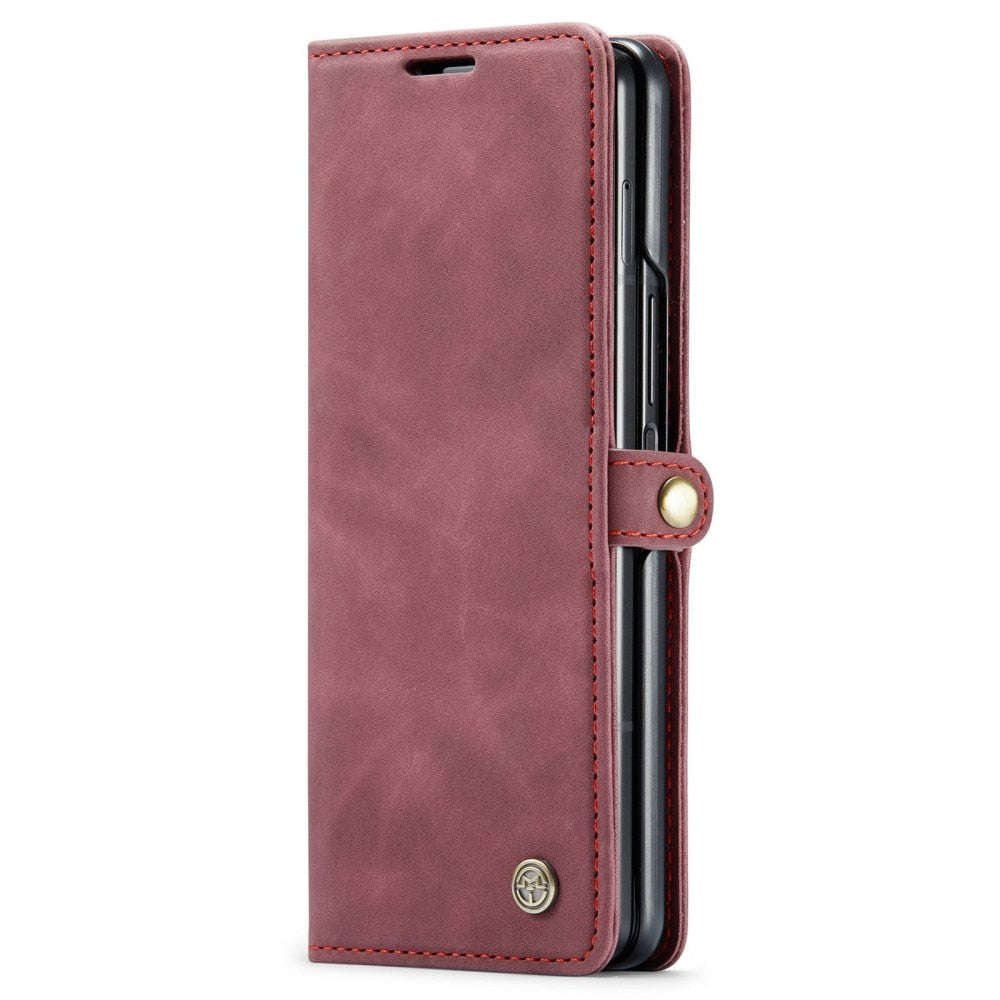 Z Fold 4 Slim Wallet Case - Red by CaseMe