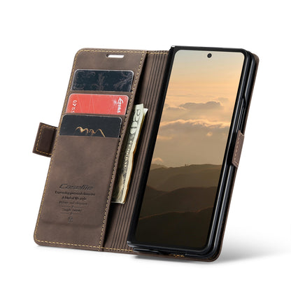 Z Fold 6 Slim Wallet Case - CaseMe - Brown