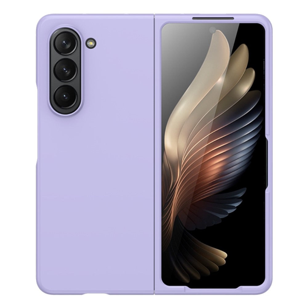 Z Fold 5 Rubberized Case - Purple