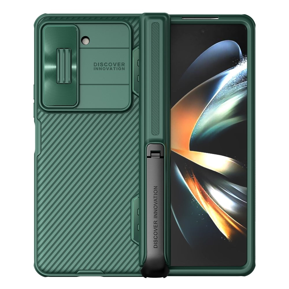 Z Fold 5 CamShield Case & Kickstand - Green