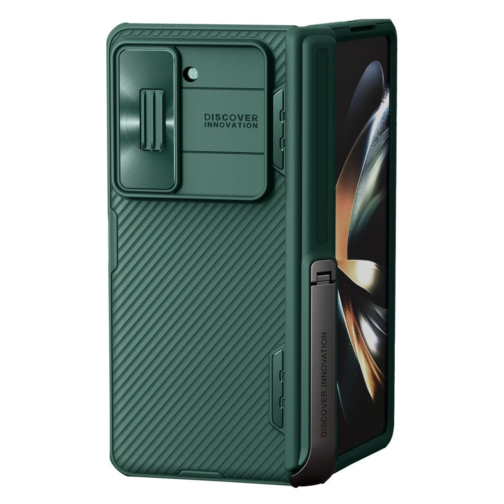 Z Fold 5 CamShield Case & Kickstand - Green