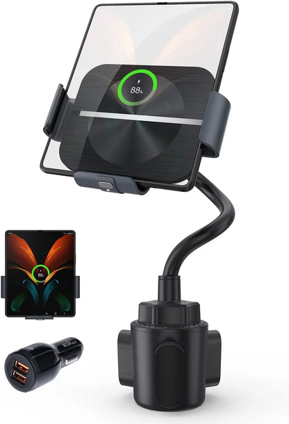 Z Fold 5 Dual Coil Wireless Car Charger