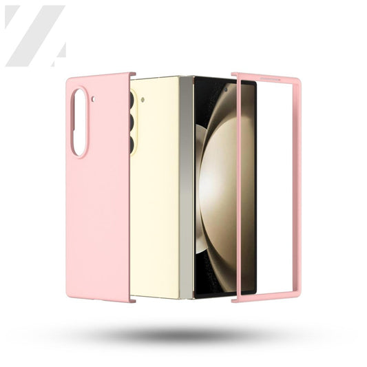 Z Fold 6 Rubberized Hard Case - Pink