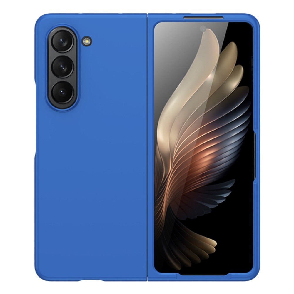 Z Fold 5 Rubberized Case - Blue