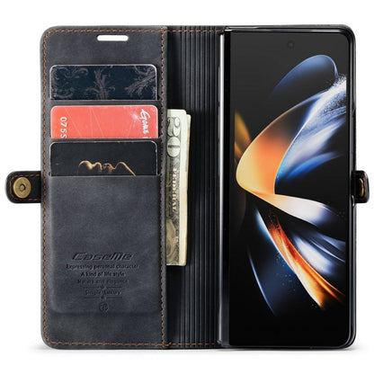 Z Fold 4 Slim Wallet Case - Black by CaseMe