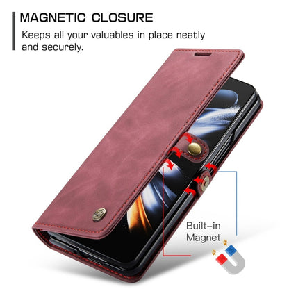 Z Fold 4 Slim Wallet Case - Red by CaseMe