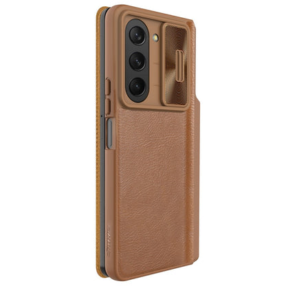 Z Fold 5 Qin Pro CamShield Case - Brown