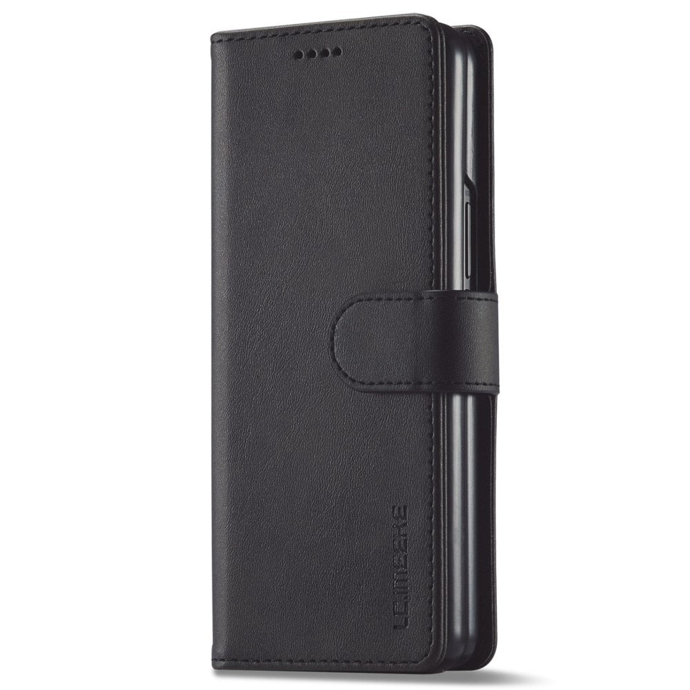 Z Fold 4 Wallet Case - Black