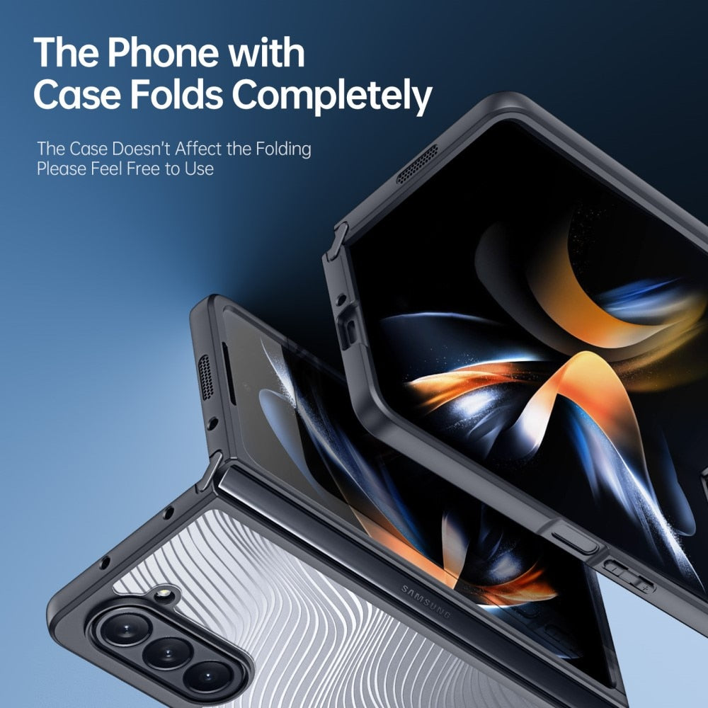 Z Fold 5 Aimo Case - Transparent