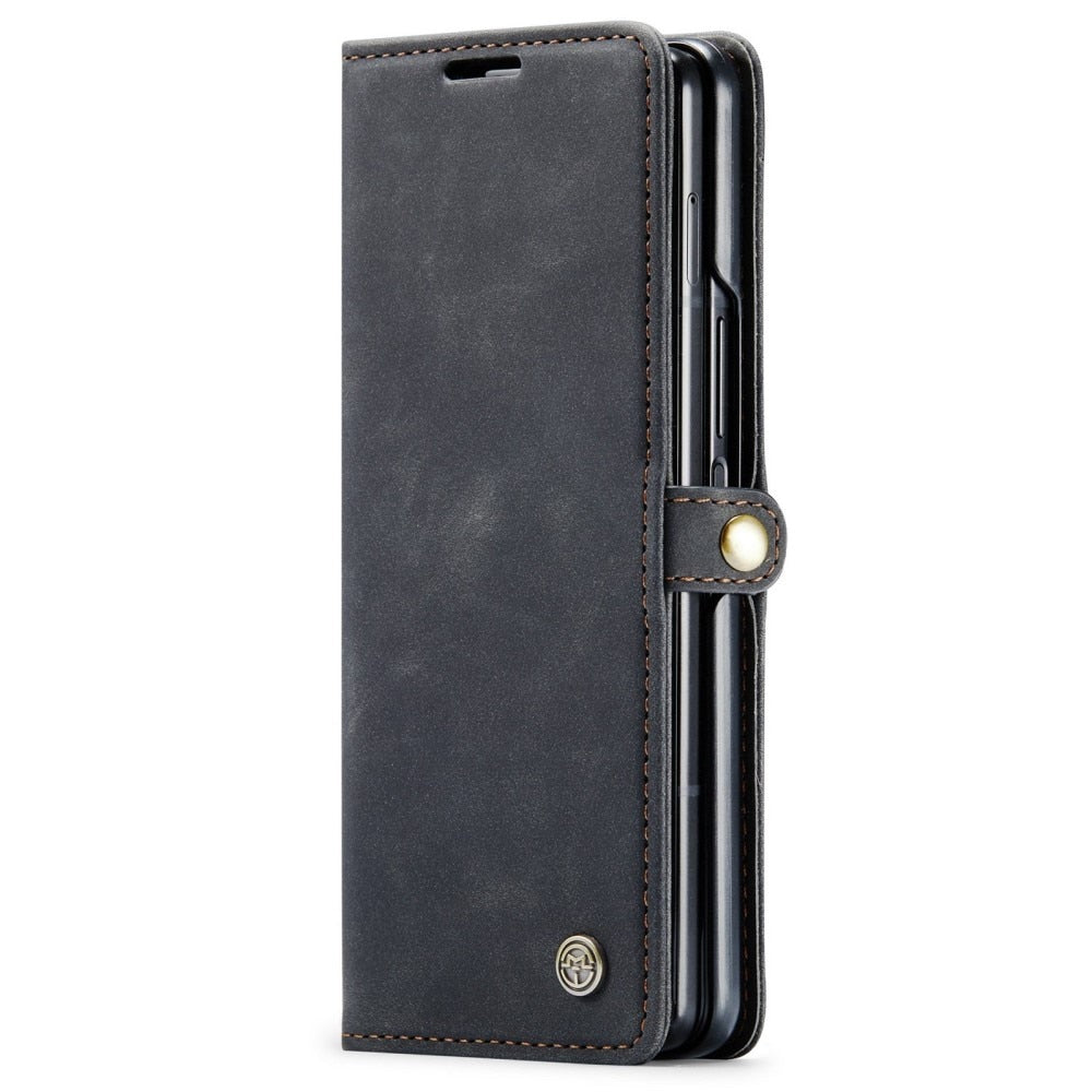 Z Fold 4 Slim Wallet Case - Black by CaseMe