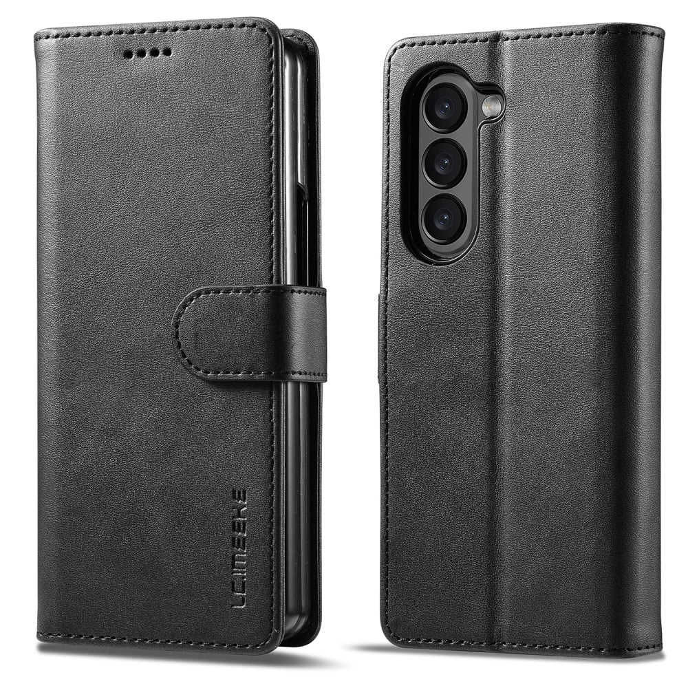 Z Fold 5 Wallet Case - Black