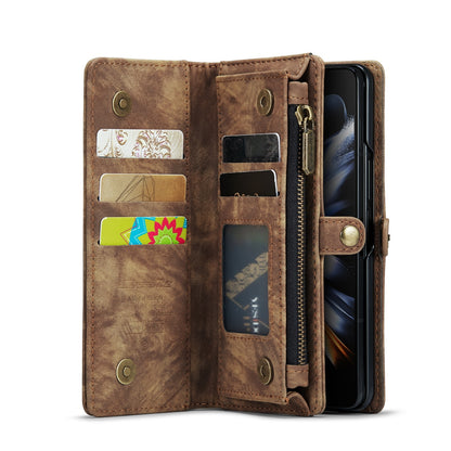 Z Fold 5 Multi-slot Wallet Case - Brown