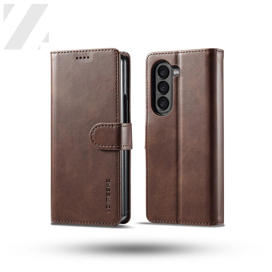 Z Fold 6 Wallet Case - LC.IMEEKE - Brown